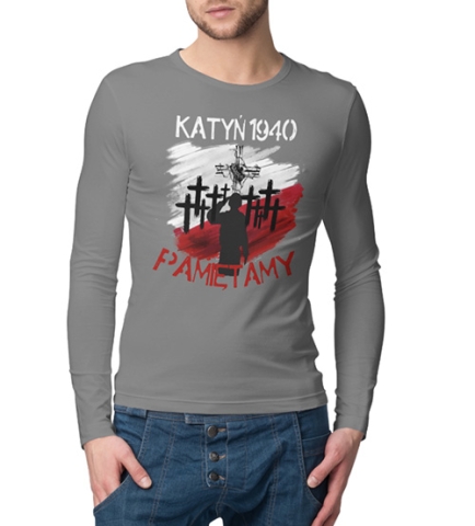 LONGSLEEVE PATRIOTYCZNI KATYN PAMIETAMY